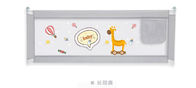 Grey Cute 1.5m 1.8m Giraffe Bed Guard Rail For Infant