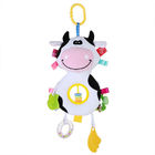 34*10cm Rattle Baby Plush Toys Early Development Hanging Stroller