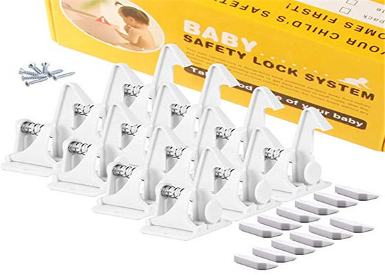 Durable Child Safety Cabinet Locks Size 3.5*5*7CM Easily Installed